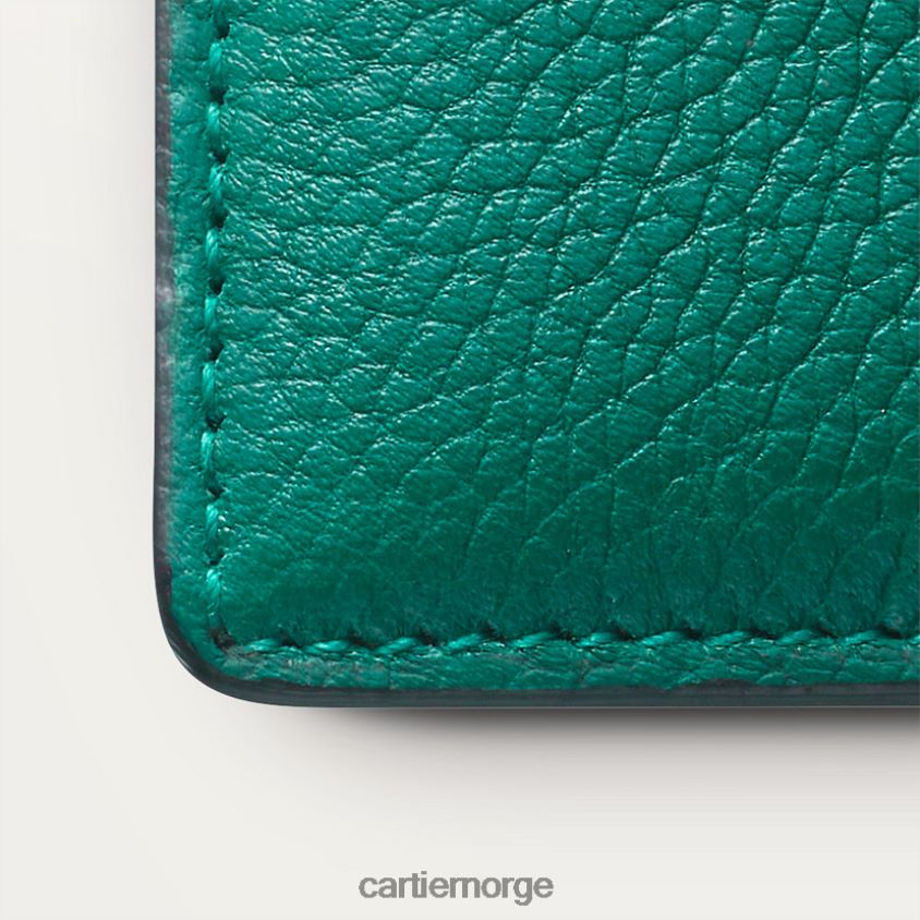 tilbehør Cartier enkel kortholder, panter stilig F4466N1068