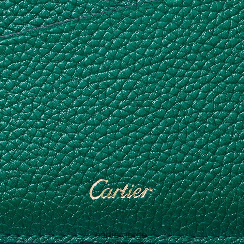 tilbehør Cartier enkel kortholder, panter stilig F4466N1068