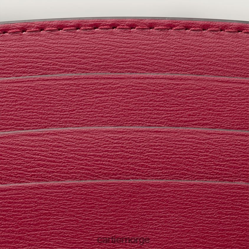 tilbehør Cartier enkel kortholder, panter stilig F4466N1113