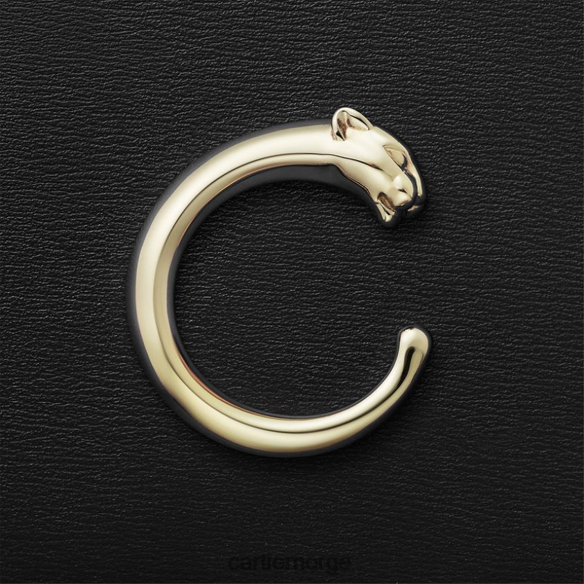 tilbehør Cartier enkel kortholder, panter stilig F4466N1126
