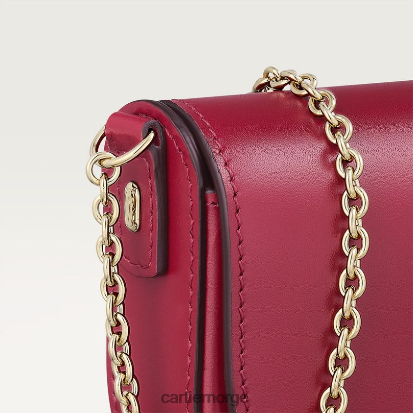 tilbehør Cartier kjedepose mikro, dobbel c stilig F4466N1237