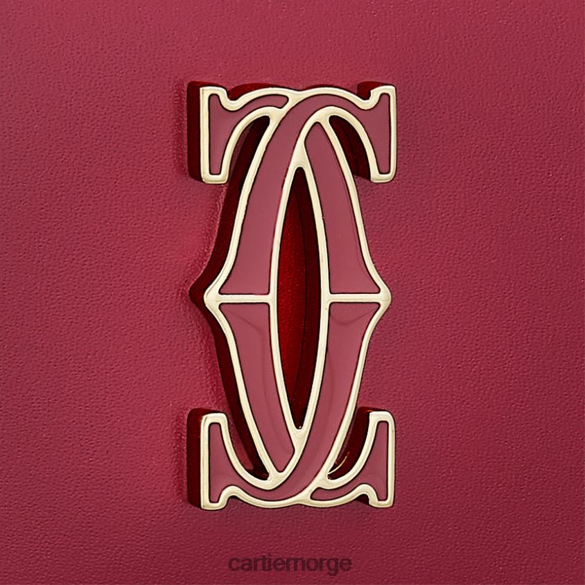 tilbehør Cartier kjedepose mikro, dobbel c stilig F4466N1237