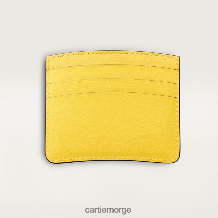 tilbehør Cartier kortholder, panter stilig F4466N1103