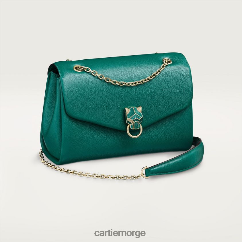 tilbehør Cartier liten kjedepose, panter stilig F4466N1058