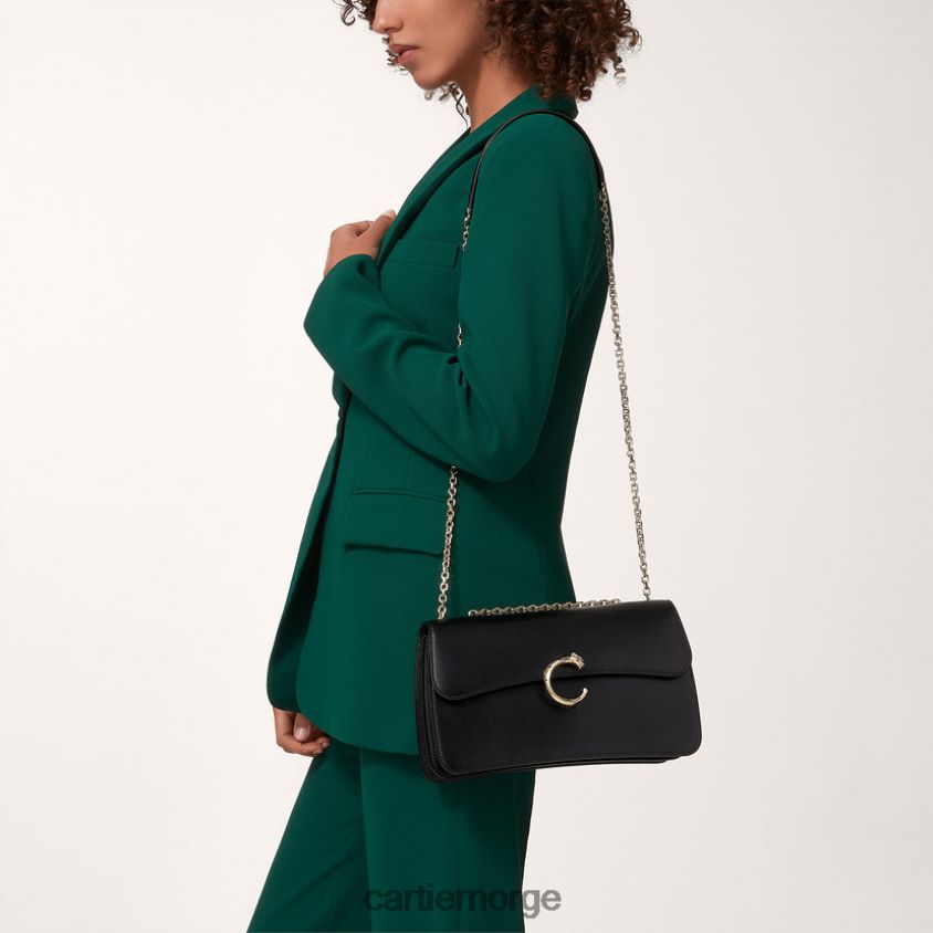 tilbehør Cartier liten kjedepose, panter stilig F4466N1081