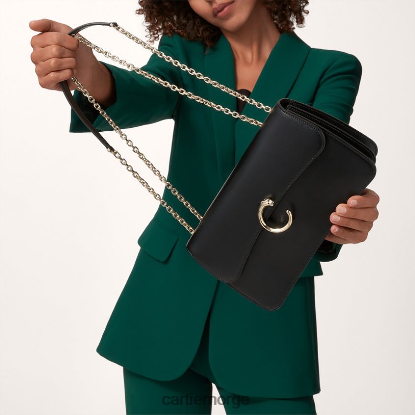 tilbehør Cartier liten kjedepose, panter stilig F4466N1081