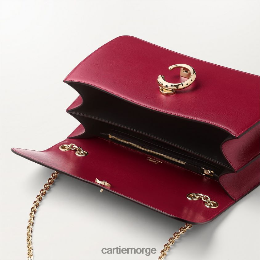 tilbehør Cartier liten kjedepose, panter stilig F4466N1132