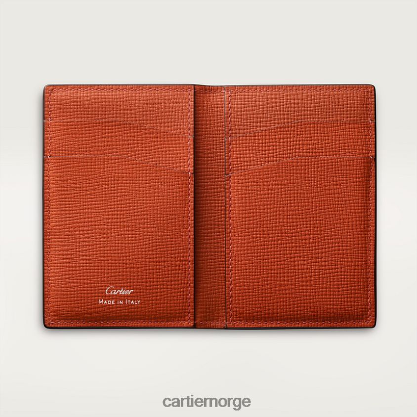 tilbehør Cartier losange små skinnvarer, kortholder stilig F4466N1133