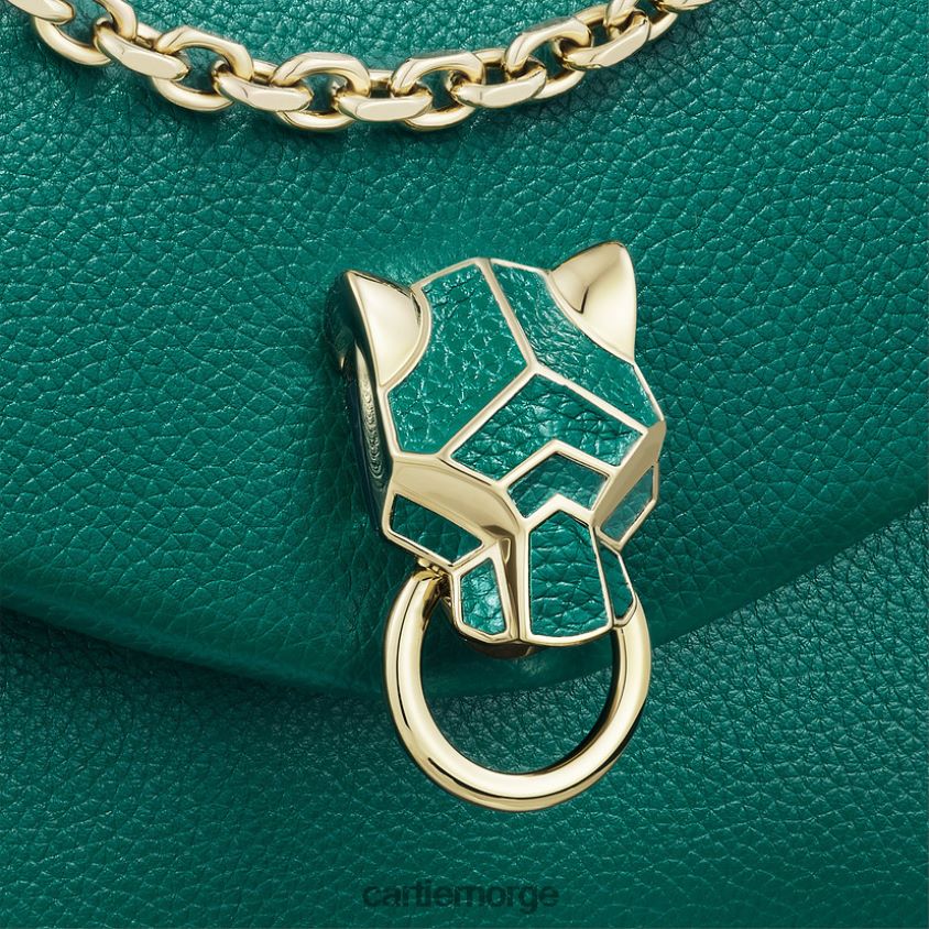 tilbehør Cartier mini kjedepose, panter stilig F4466N1057