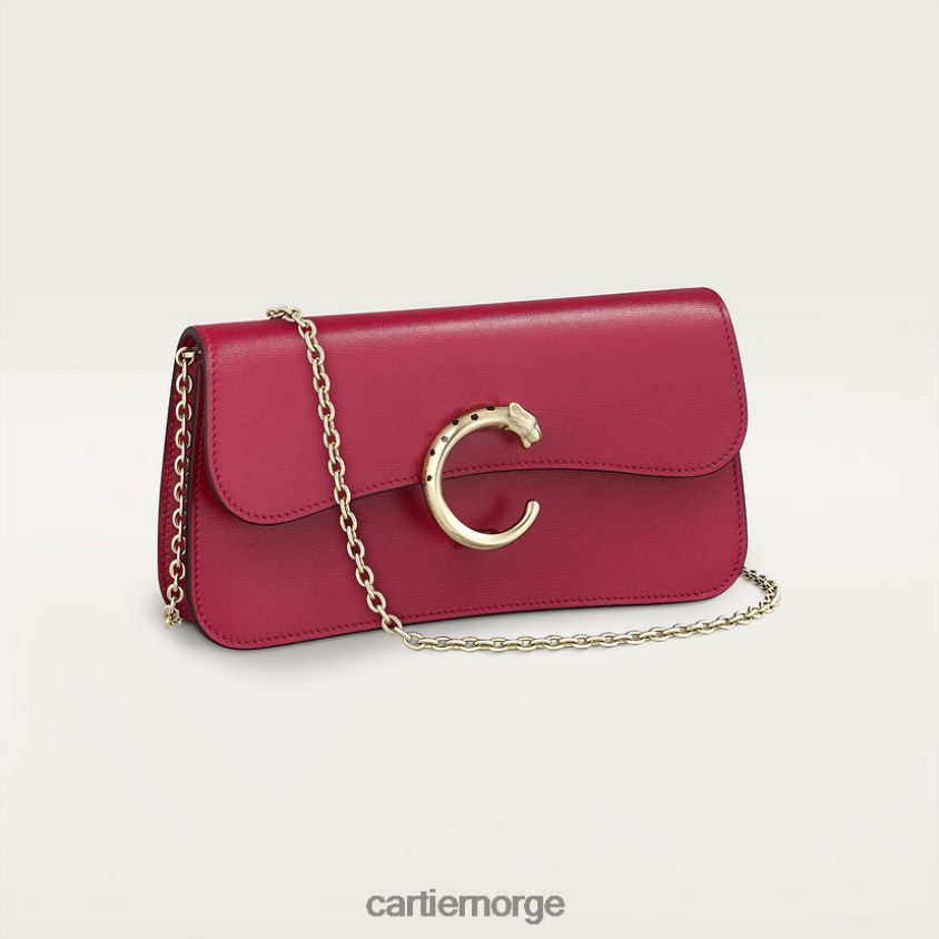 tilbehør Cartier mini kjedepose, panter stilig F4466N1080