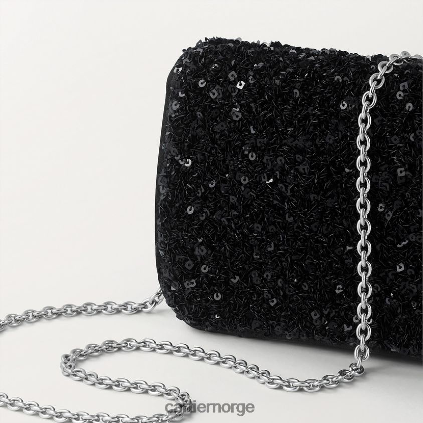 tilbehør Cartier mini kjedepose, panter stilig F4466N1082