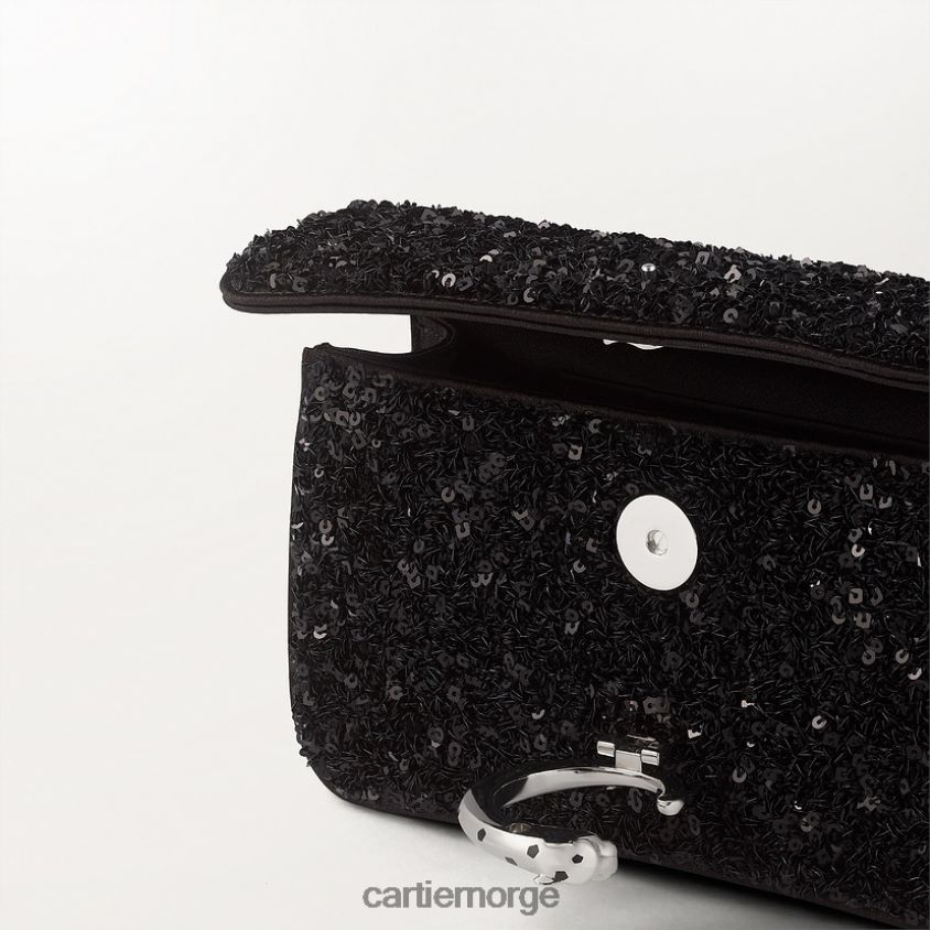 tilbehør Cartier mini kjedepose, panter stilig F4466N1082