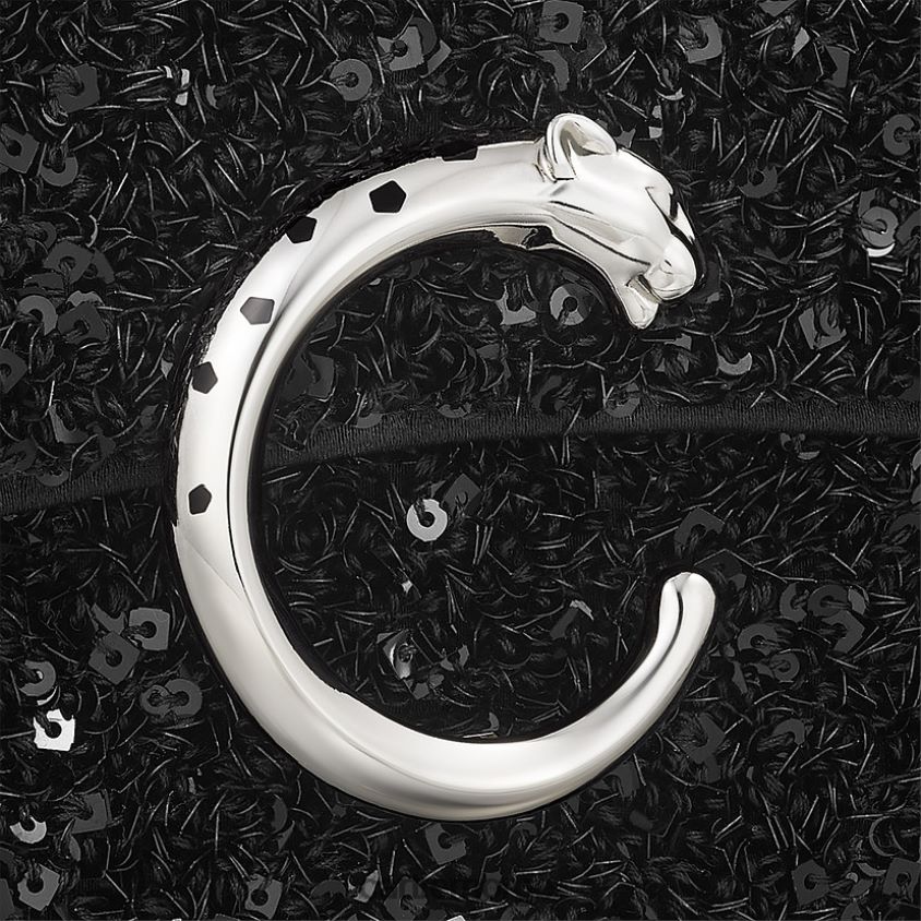 tilbehør Cartier mini kjedepose, panter stilig F4466N1082