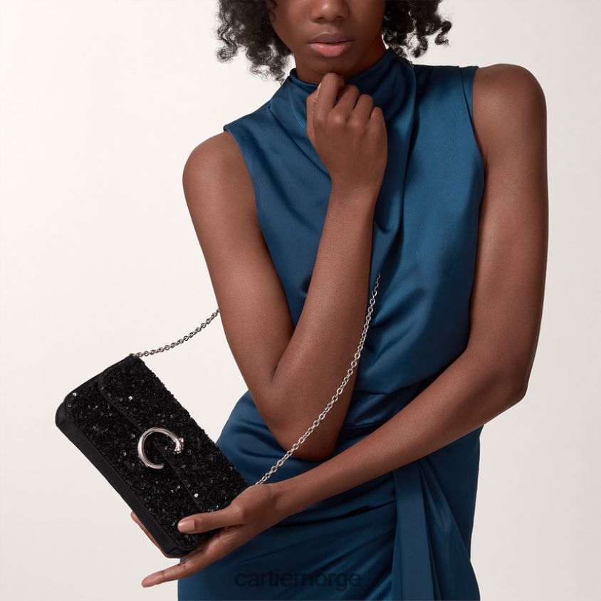 tilbehør Cartier mini kjedepose, panter stilig F4466N1082