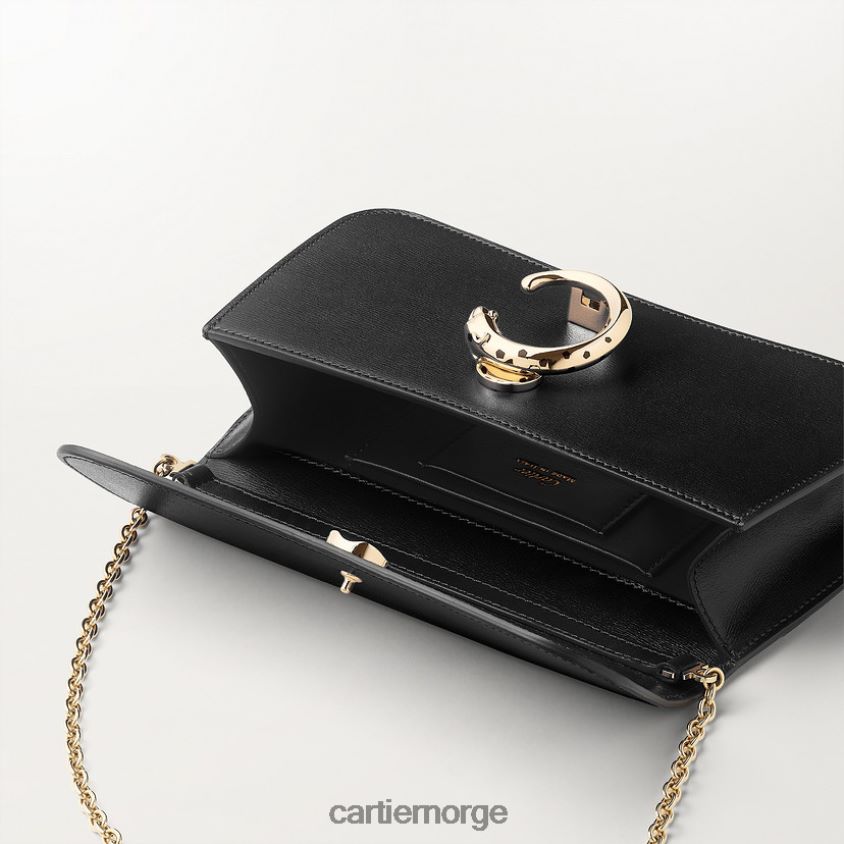 tilbehør Cartier mini kjedepose, panter stilig F4466N1083