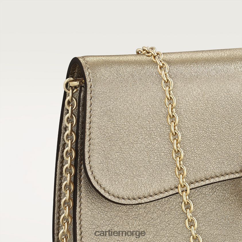 tilbehør Cartier mini kjedepose, panter stilig F4466N1131