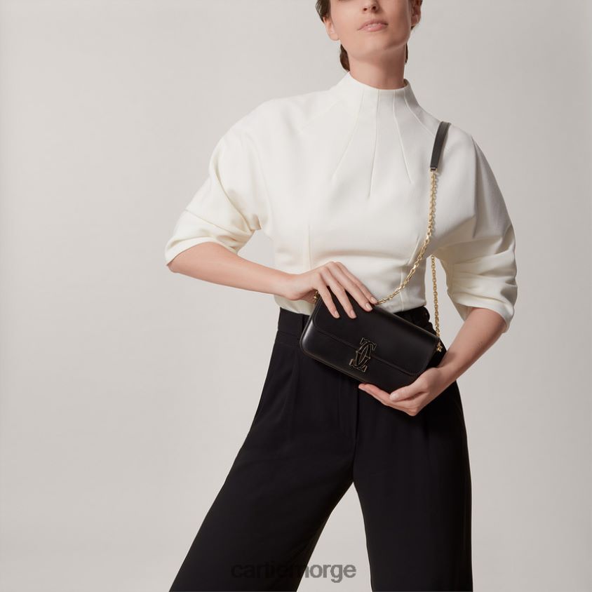 tilbehør Cartier minimodell kjedeveske, dobbel c stilig F4466N1166