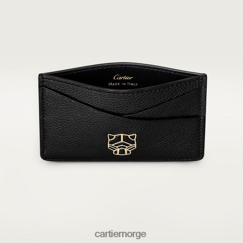 tilbehør Cartier pantere små skinnvarer, kortholder stilig F4466N1074