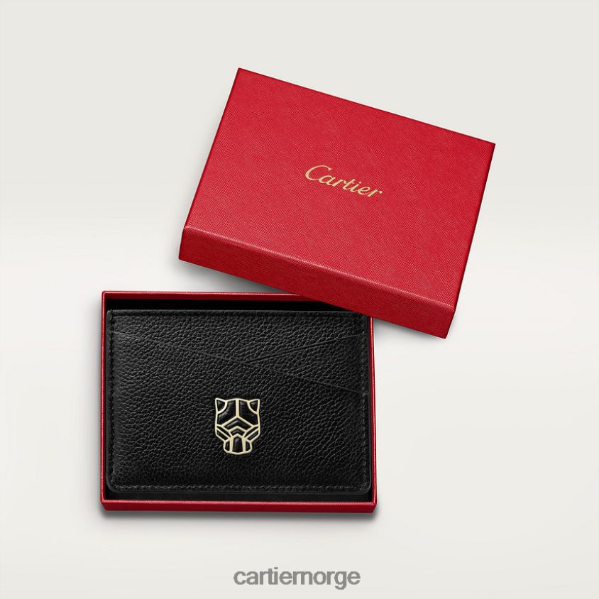 tilbehør Cartier pantere små skinnvarer, kortholder stilig F4466N1074