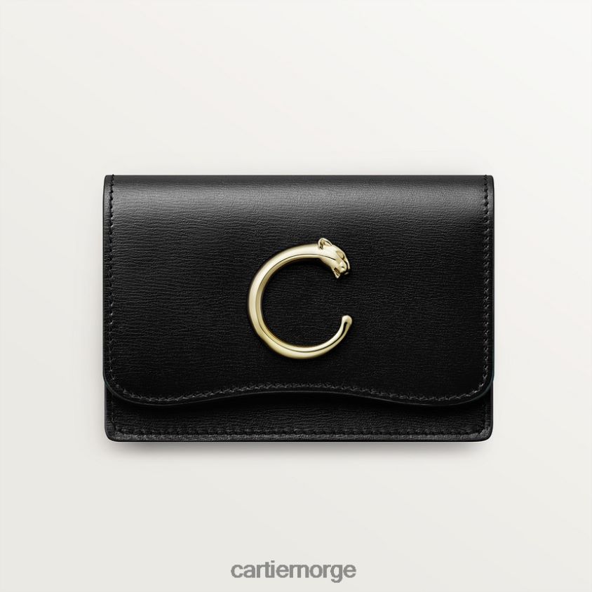 tilbehør Cartier pantere små skinnvarer, kortholder stilig F4466N1078