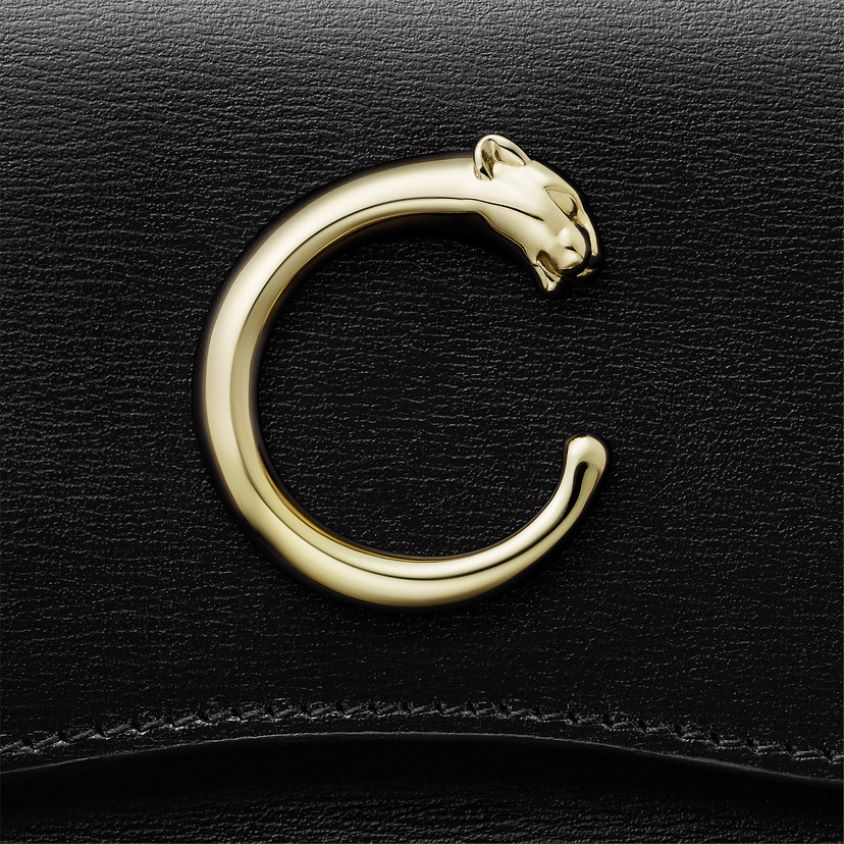 tilbehør Cartier pantere små skinnvarer, kortholder stilig F4466N1078