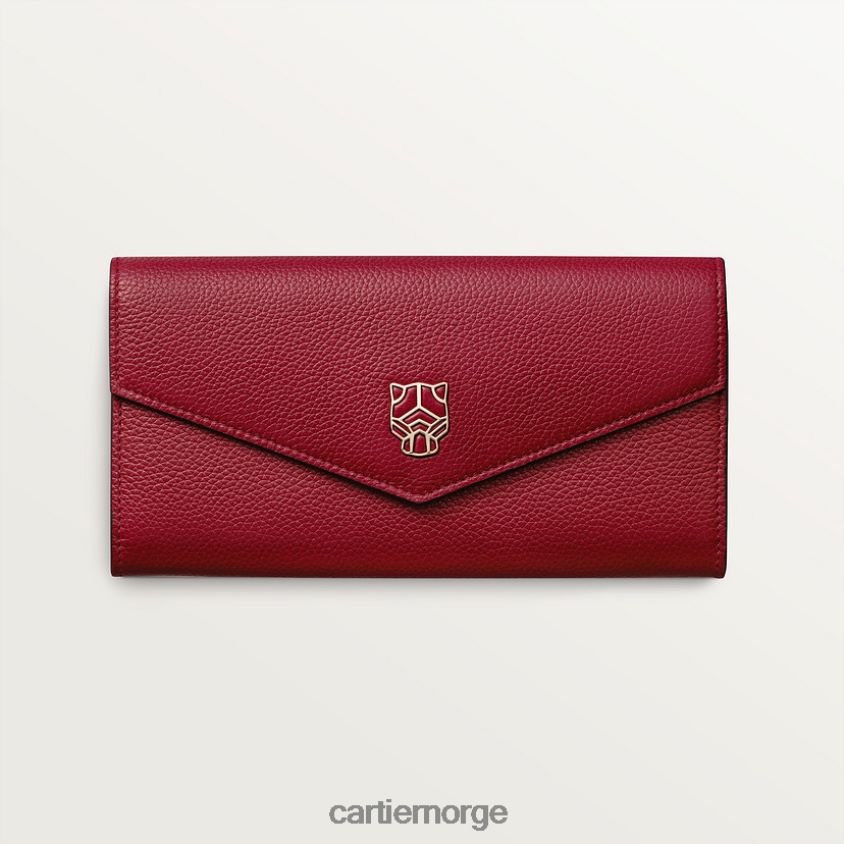 tilbehør Cartier pantere små skinnvarer, kortholder stilig F4466N1095