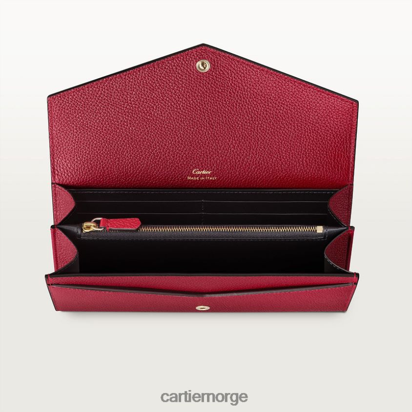 tilbehør Cartier pantere små skinnvarer, kortholder stilig F4466N1095