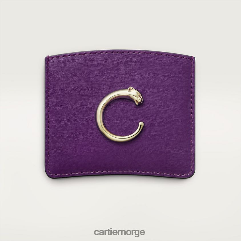 tilbehør Cartier pantere små skinnvarer, kortholder stilig F4466N1104