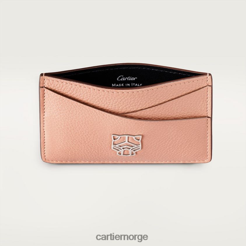 tilbehør Cartier pantere små skinnvarer, kortholder stilig F4466N1130