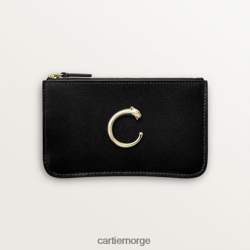 tilbehør Cartier pantere små skinnvarer, kortholder stilig F4466N1146