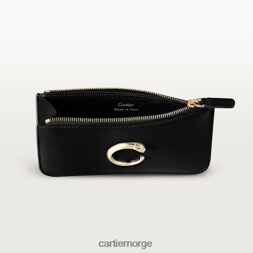 tilbehør Cartier pantere små skinnvarer, kortholder stilig F4466N1146