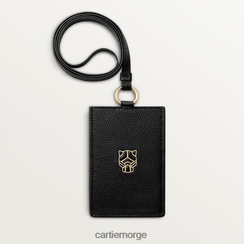 tilbehør Cartier pantere små skinnvarer, kortholder stilig F4466N1272