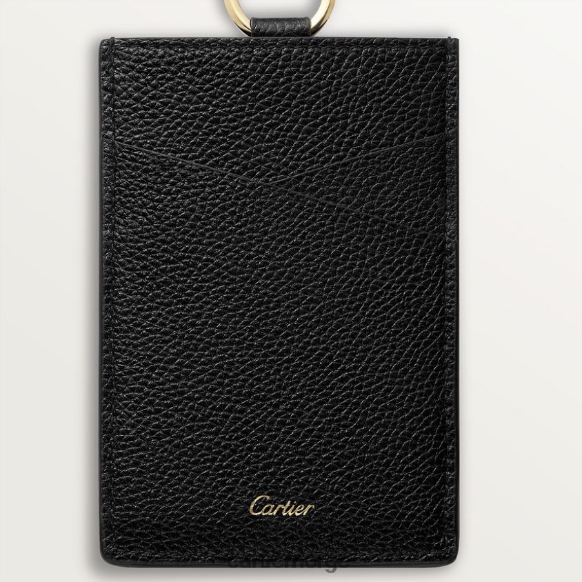 tilbehør Cartier pantere små skinnvarer, kortholder stilig F4466N1272