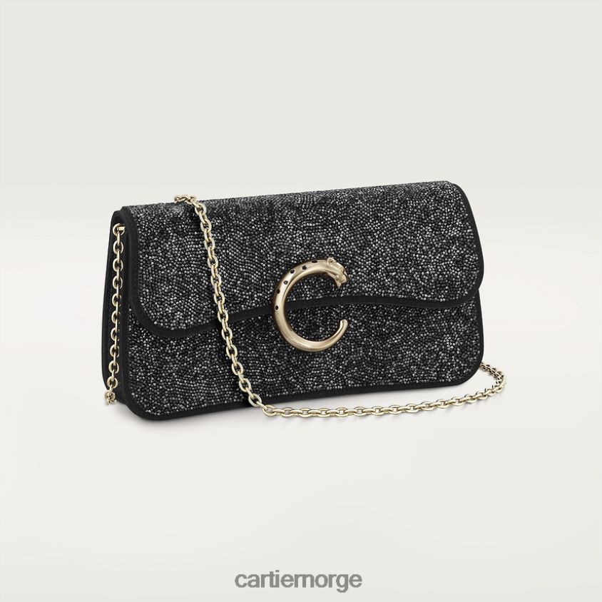 tilbehør Cartier panterpose, kjedepose stilig F4466N1053