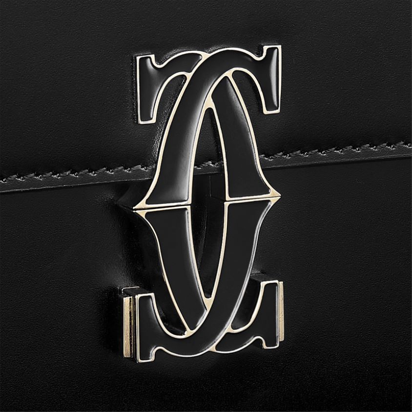 tilbehør Cartier skulderveske, mini, dobbel c stilig F4466N1235