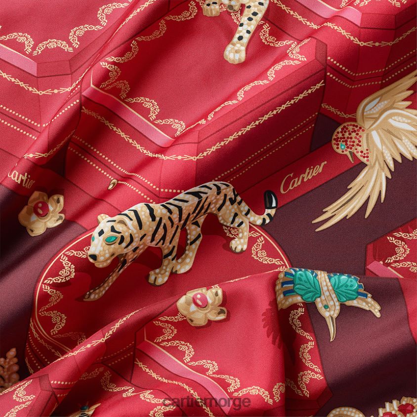 tilbehør Cartier smykkeskrin firkantet 90 stilig F4466N1320