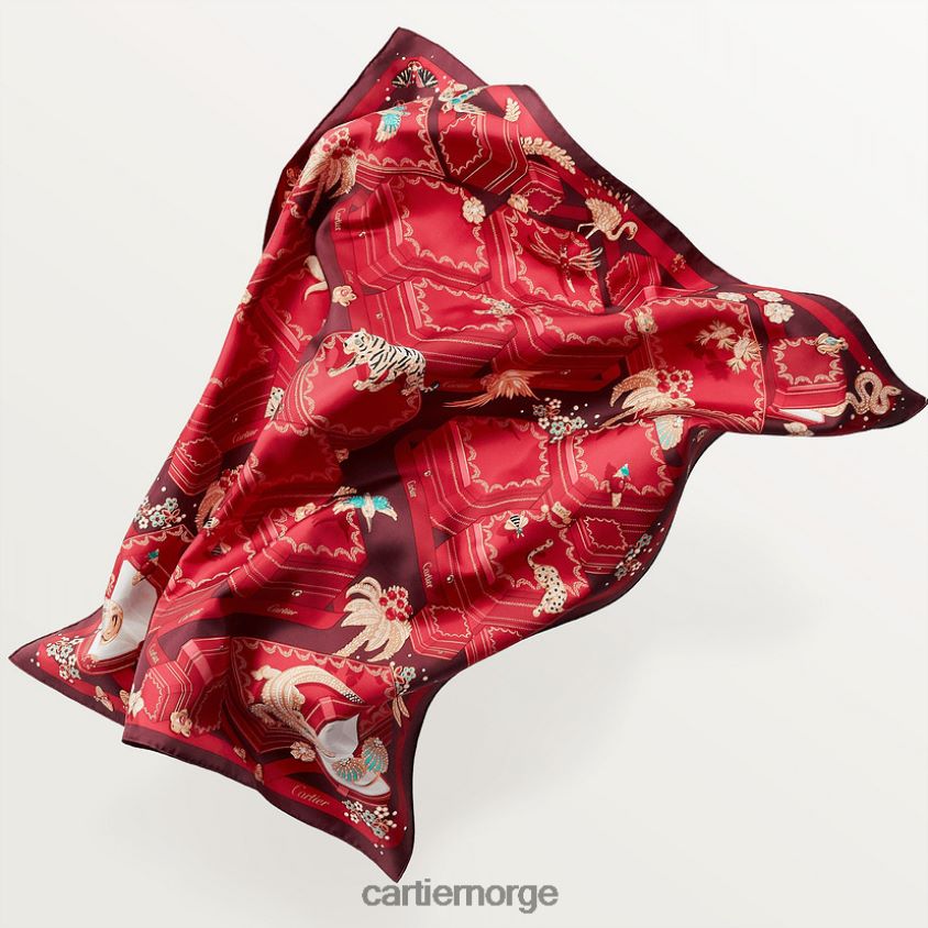 tilbehør Cartier smykkeskrin firkantet 90 stilig F4466N1320