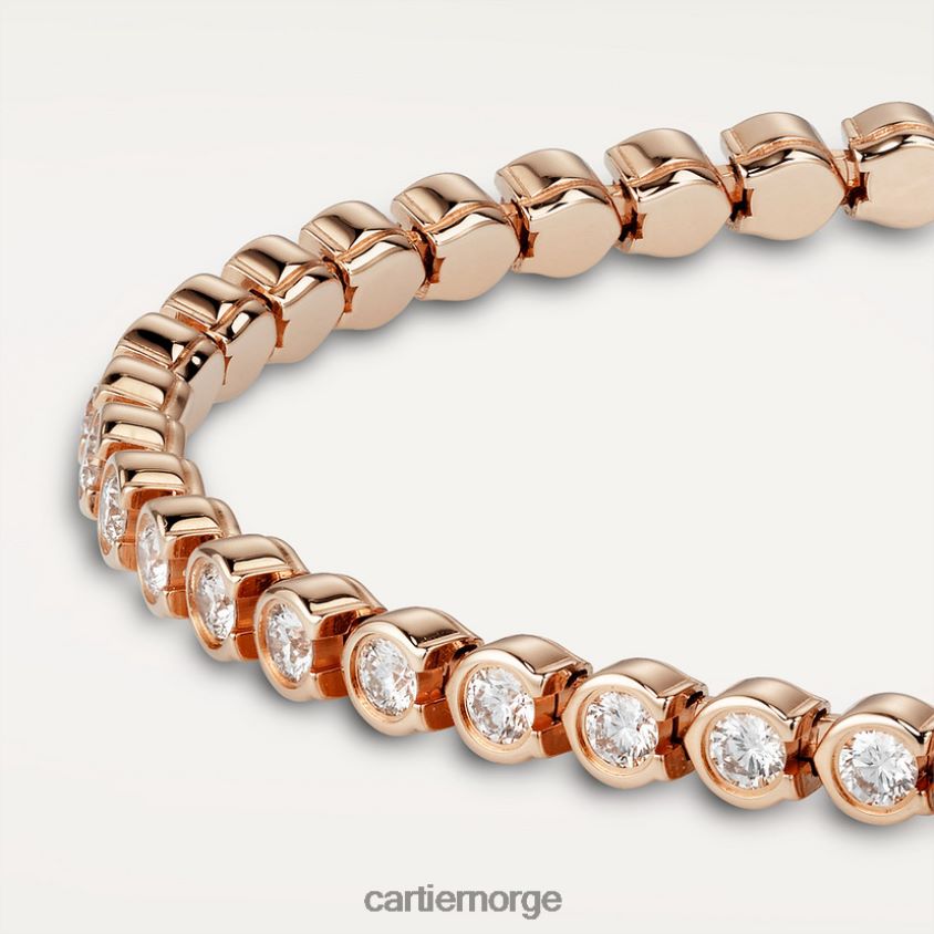 smykker Cartier c armbånd Rose gull F4466N296