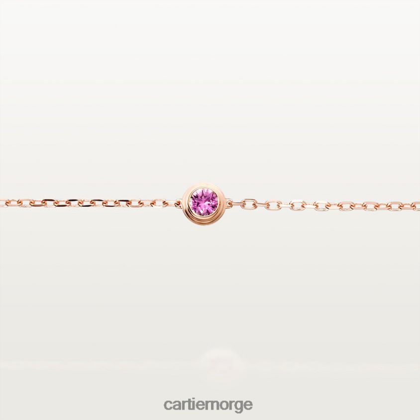 smykker Cartier d'amour armbånd Rose gull F4466N303