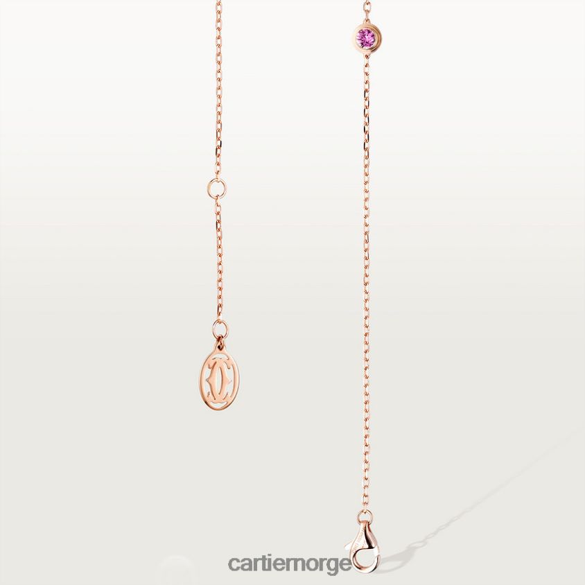 smykker Cartier d'amour armbånd Rose gull F4466N303