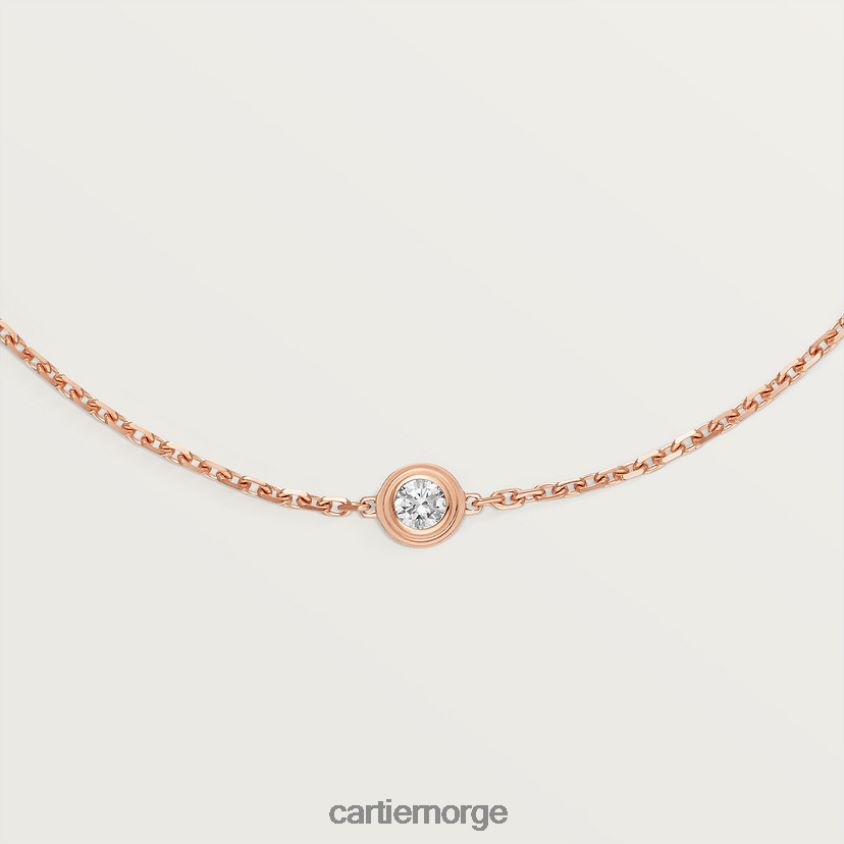 smykker Cartier d'amour armbånd Rose gull F4466N322