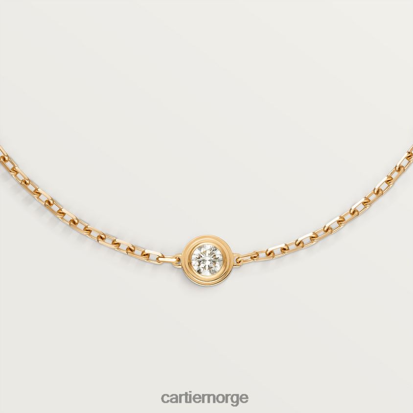 smykker Cartier d'amour armbånd gult gull F4466N323