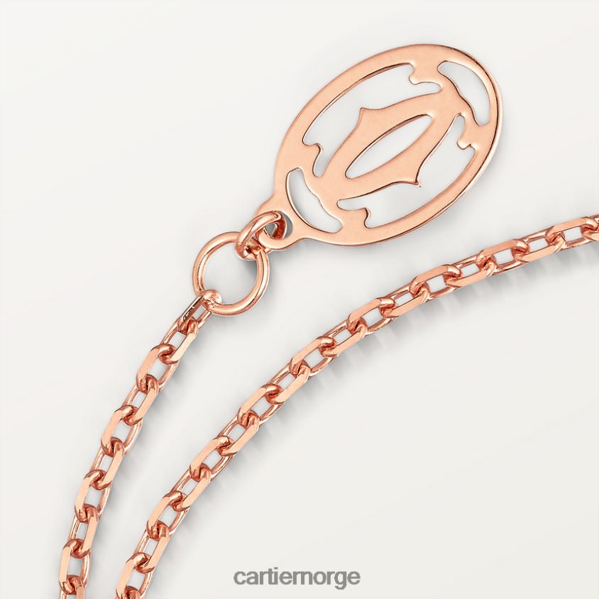 smykker Cartier d'amour armbånd xs Rose gull F4466N320