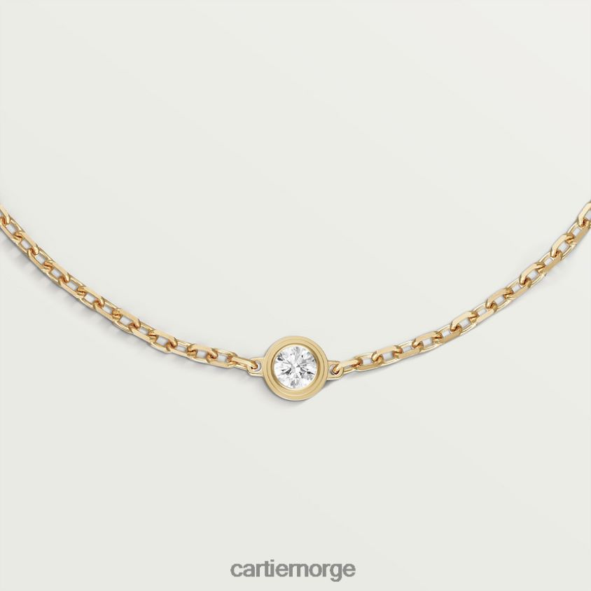 smykker Cartier d'amour armbånd xs stilig F4466N333