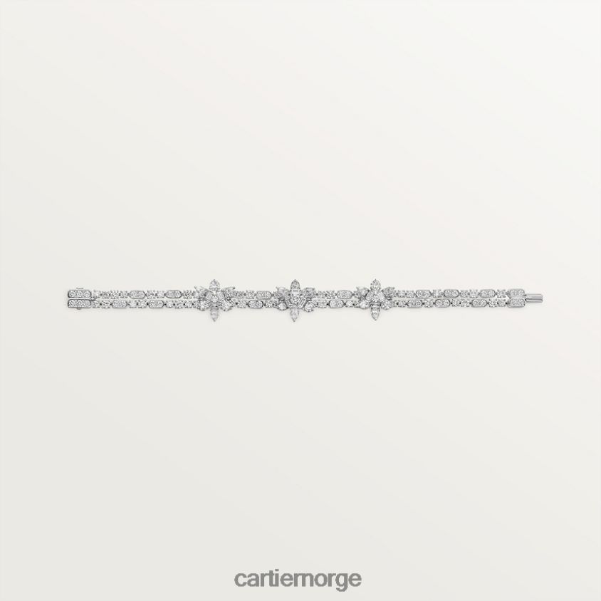 smykker Cartier diamant samling armbånd stilig F4466N331