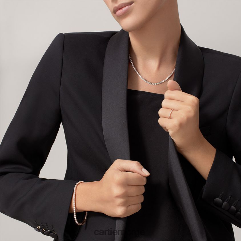 smykker Cartier essensielle linjer armbånd Rose gull F4466N313