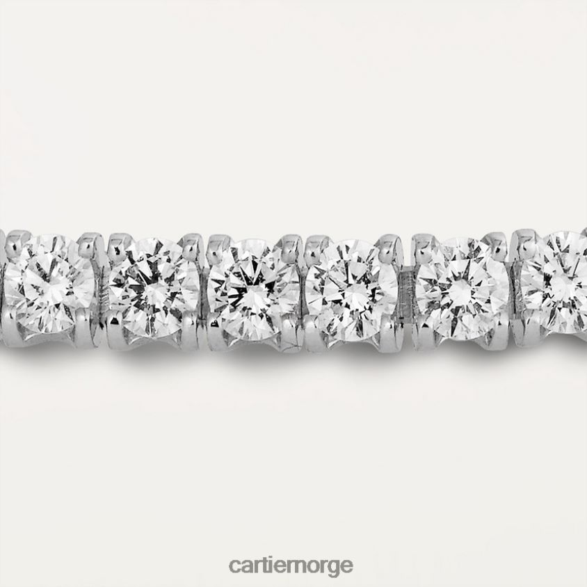smykker Cartier essensielle linjer armbånd hvitt gull F4466N307