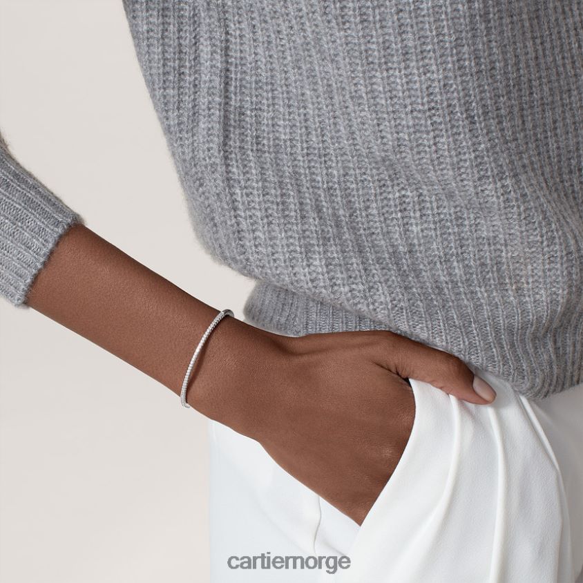 smykker Cartier etincelle armbånd hvitt gull F4466N293