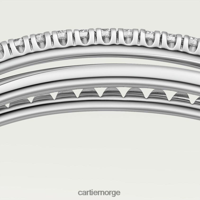 smykker Cartier etincelle armbånd hvitt gull F4466N302