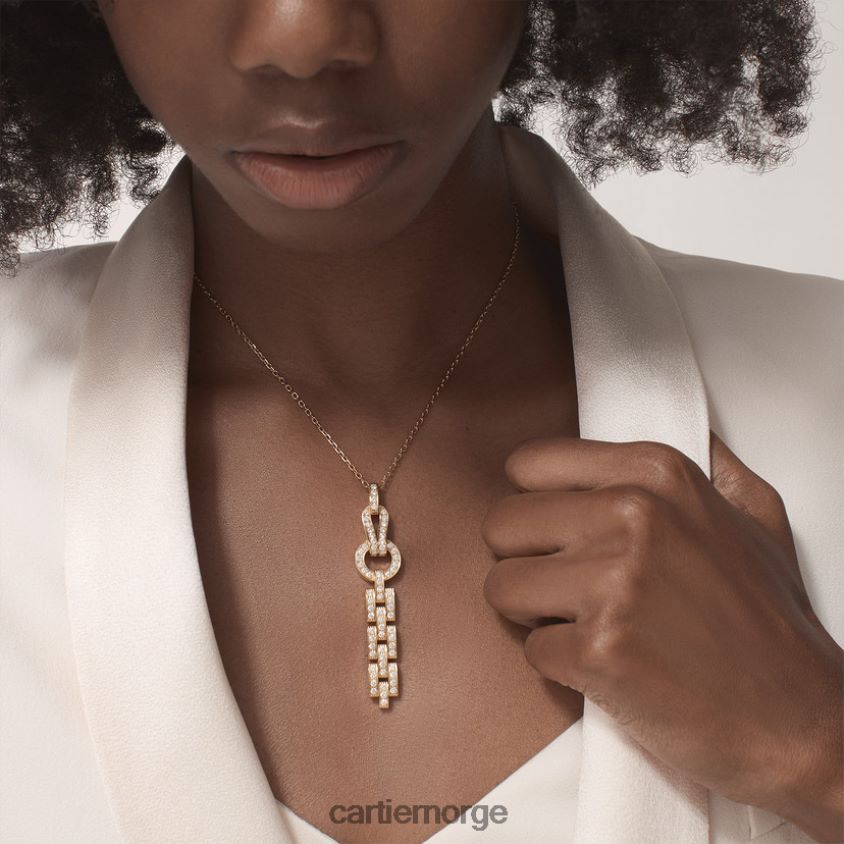 smykker Cartier agrafe kjede stilig F4466N548